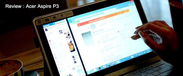 default thumb Review : Acer Aspire P3 Ultrabook + Tablet
