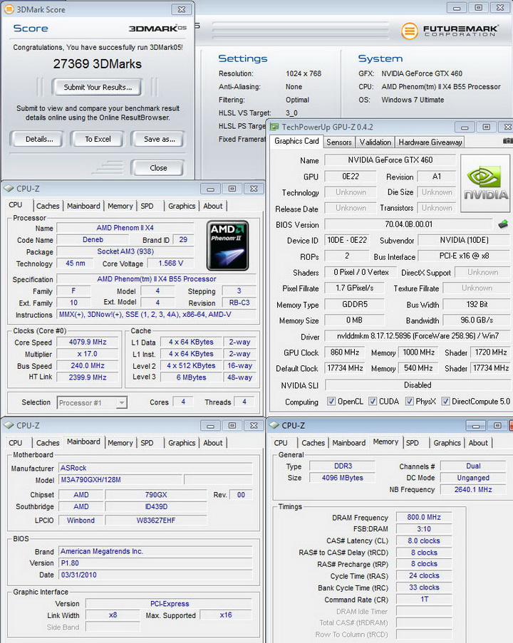 0521 GALAXY Geforce GTX460 GC 768MB Review