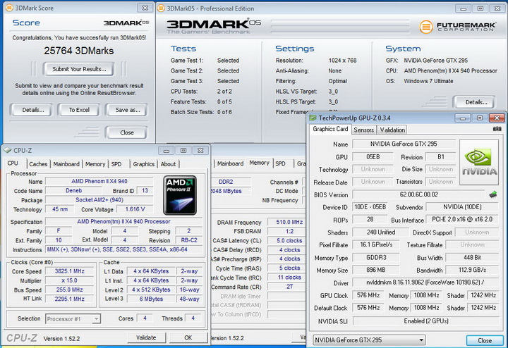 054 Manli GTX295 Single PCB Review