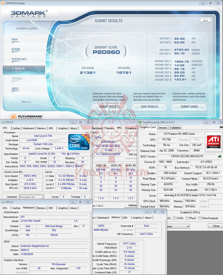 07 DFI DK P55 T3eH9 Review