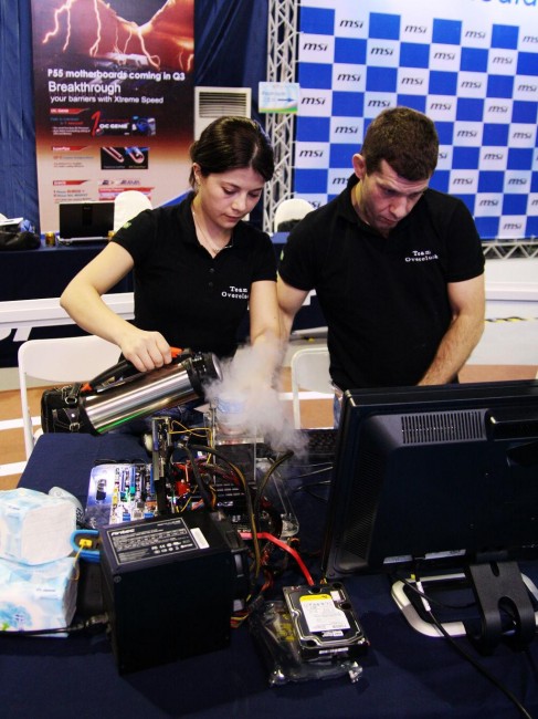 110 งานแข่งขันการโอเวอร์คล็อกระดับโลก MSI MOA2009  ได้แข่งขันเสร็จสิ้นและปิดฉากลงอย่างสวยงาม