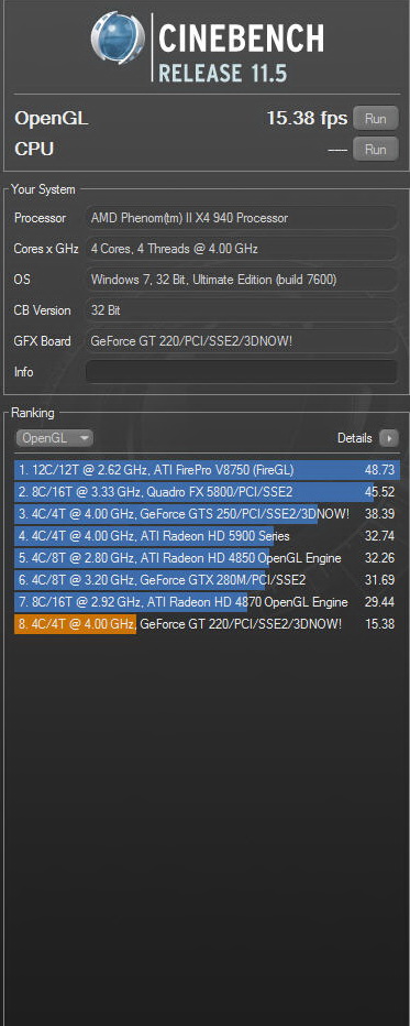 1151 PALIT GeForce GT 220 1024MB DDR2