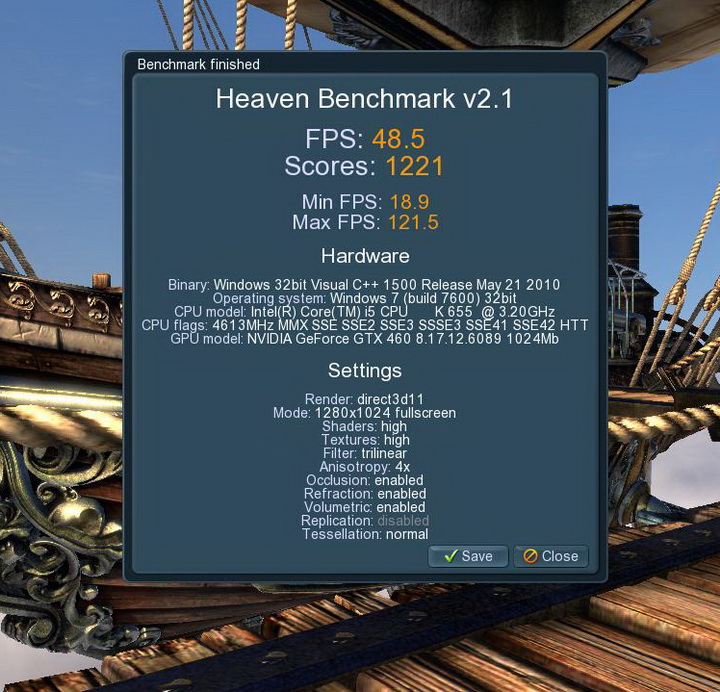 unigine-2010-10-31-05-48-36-37 unigine 2010 10 31 05 48 36 37 MSI N460GTX HAWK Review
