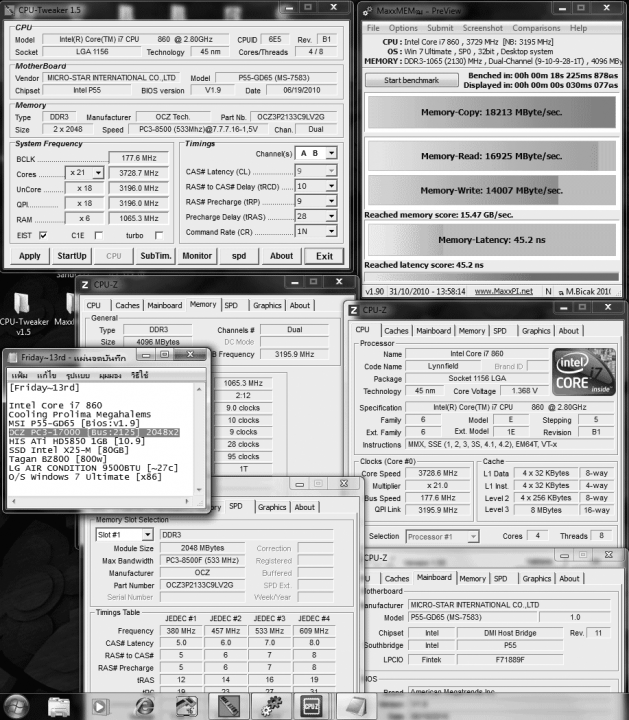  default 177x21 ddr3 2125 9 10 9 28 95 maxxmem 629x720 Memory OCZ PC3 17000 Platinum Series : Review