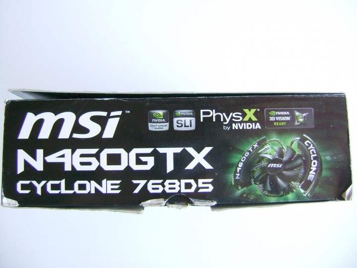 dsc04794 720x540 msi N460GTX Cyclone 768D5 OC EDITION