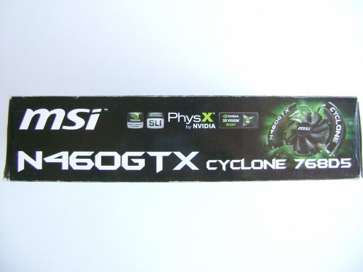dsc04795 720x540 msi N460GTX Cyclone 768D5 OC EDITION