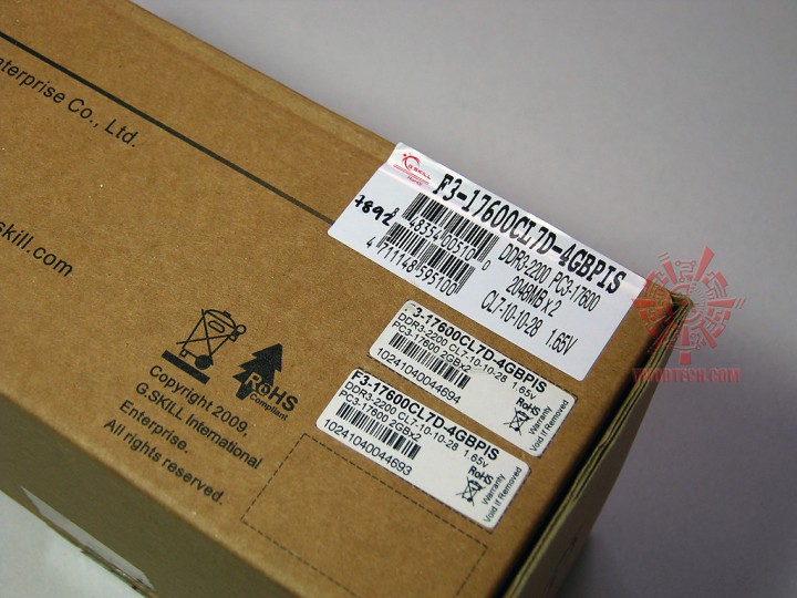 gskill f3 17600 4gbpis 03 720x540 Memory G.Skill F3 17600 CL7D 4GBPIS : Review