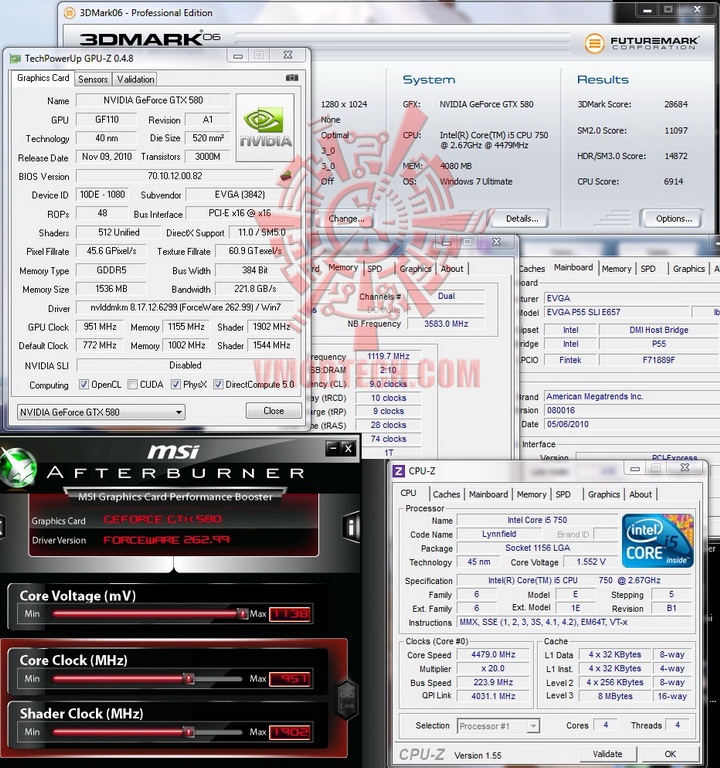06 oc 1 EVGA GTX580 Extreme Review