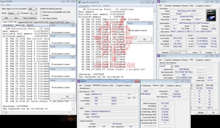 hiper pi32 4230mhz 720x419 ECS A890GXM A2 Black Extreme Review