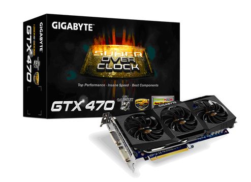 gv n470so 13i GIGABYTE GTX 470 SOC Refreshes Overclocking Records