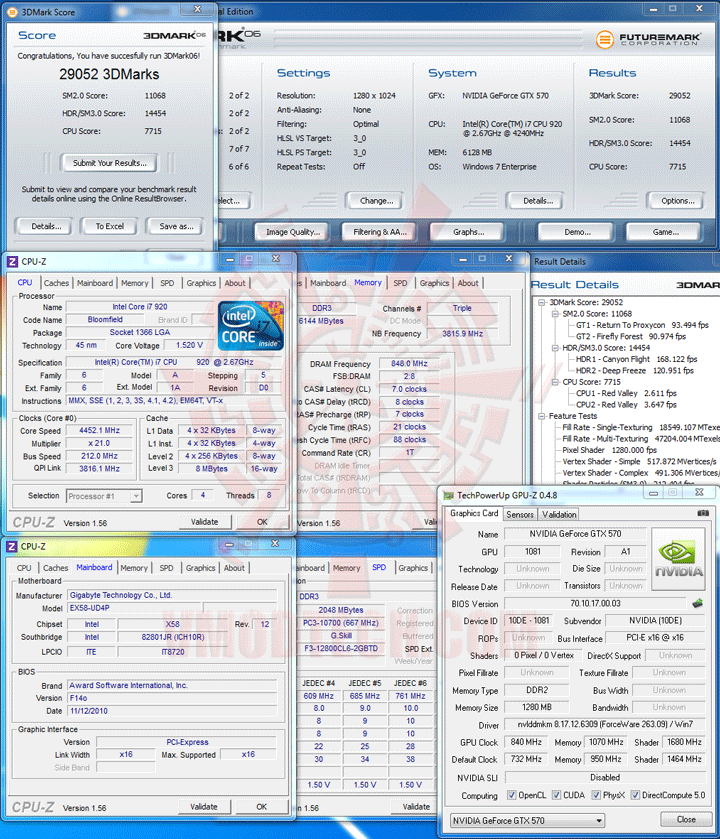 06 oc NVIDIA GeForce GTX 570 1280MB GDDR5 Debut Review