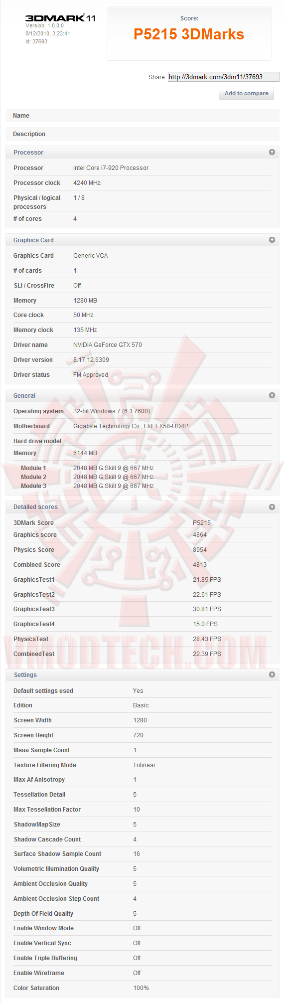 11 df NVIDIA GeForce GTX 570 1280MB GDDR5 Debut Review