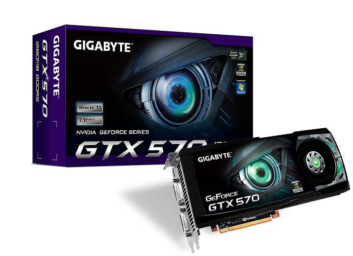 gigabyte gv n570d5 13i b box NVIDIA GeForce GTX 570 1280MB GDDR5 Debut Review