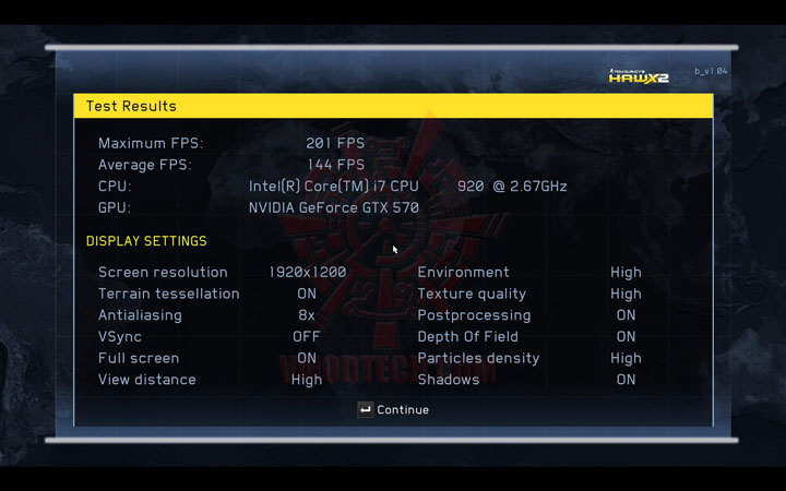 hawx2 ov EVGA GeForce GTX 570 1280MB GDDR5 Overclocking Review