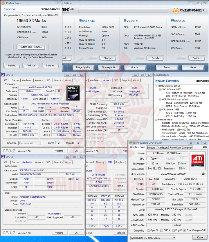 066 AMD Phenom II X2 565 Black Edition Unlock Core & Overclocking Review
