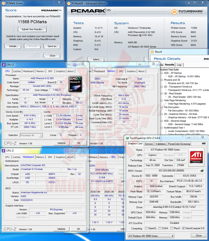 pcm055 AMD Phenom II X2 565 Black Edition Unlock Core & Overclocking Review