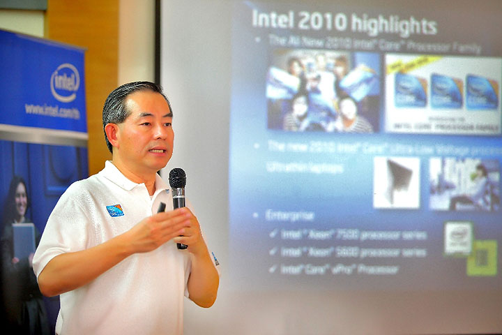1 สรุปเทคโนโลยีและกิจกรรมอินเทลในปี 2553