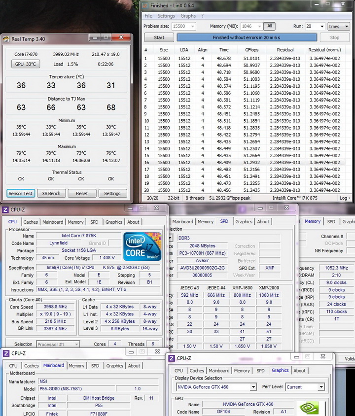 linx finish 1 AVEXIR Blitz Gaming Series DDR3 2,000 MHz