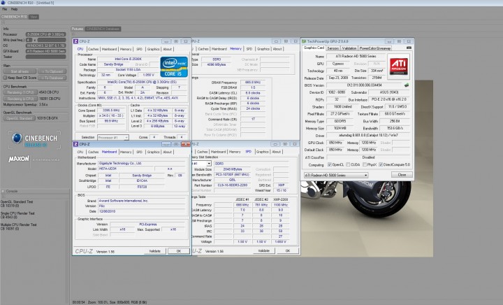 cinebench 10 720x436 GIGABYTE H67A UD3H Motherboard Review