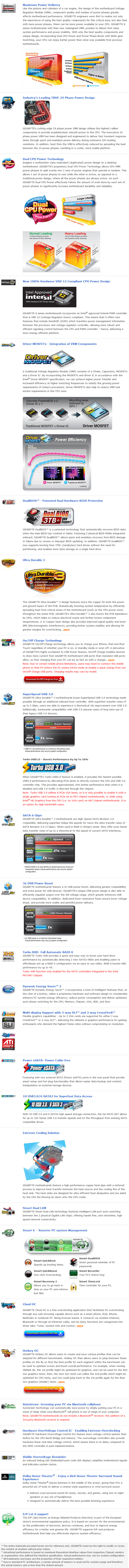 overview GIGABYTE P67A UD7 Motherboard Review