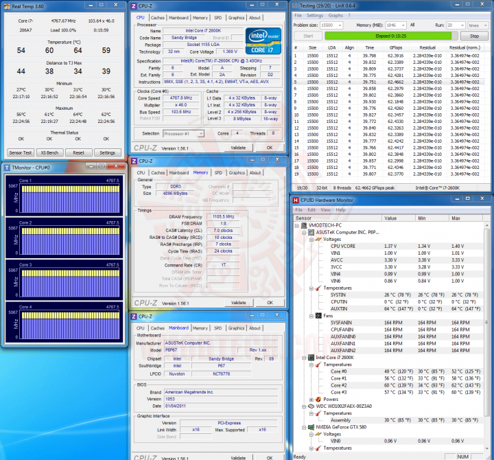 1036 1 720x670 ASUS P8P67 Motherboard Review