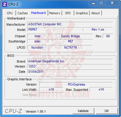 c3 ASUS P8P67 Motherboard Review