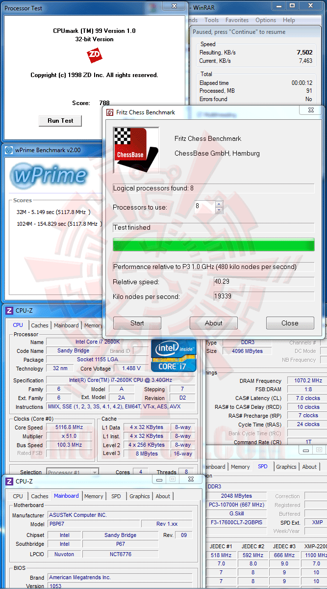 v ASUS P8P67 Motherboard Review