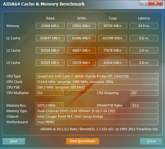 e1 ASUS P8P67 Motherboard Review