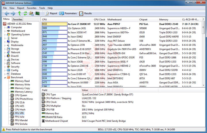 e7 ASUS P8P67 Motherboard Review