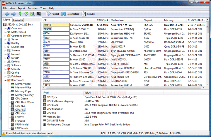 e5 ASUS P8P67 M PRO Micro ATX P67 Motherboard Review