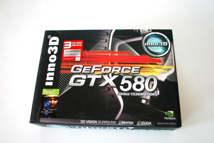 img 0343 Inno3D Geforce GTX580 1536MB DDR5 Review