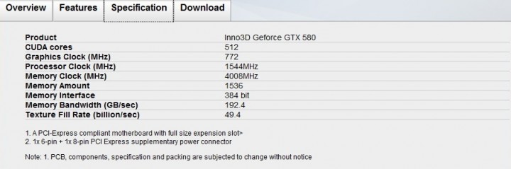 6 720x239 Inno3D Geforce GTX580 1536MB DDR5 Review