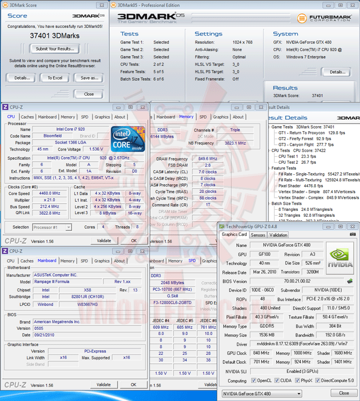 05 ASUS RAMPAGE III FORMULA Motherboard Review