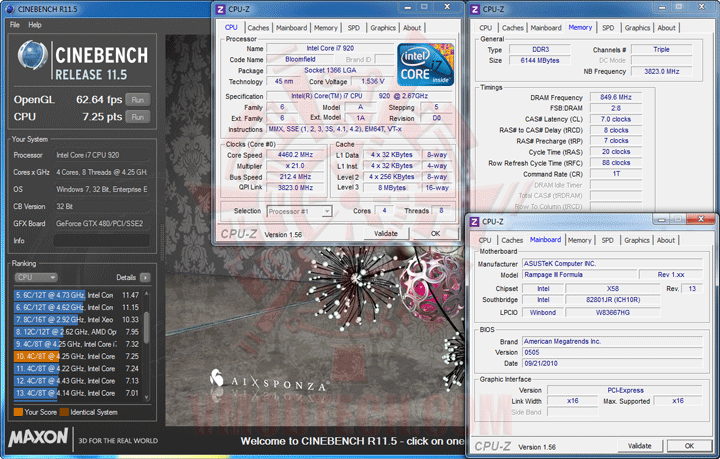 c115 ASUS RAMPAGE III FORMULA Motherboard Review