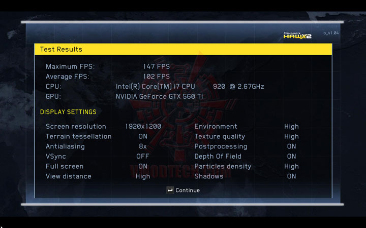 hawx2 df NVIDIA GeForce GTX 560 Ti 1GB GDDR5 Debut Review