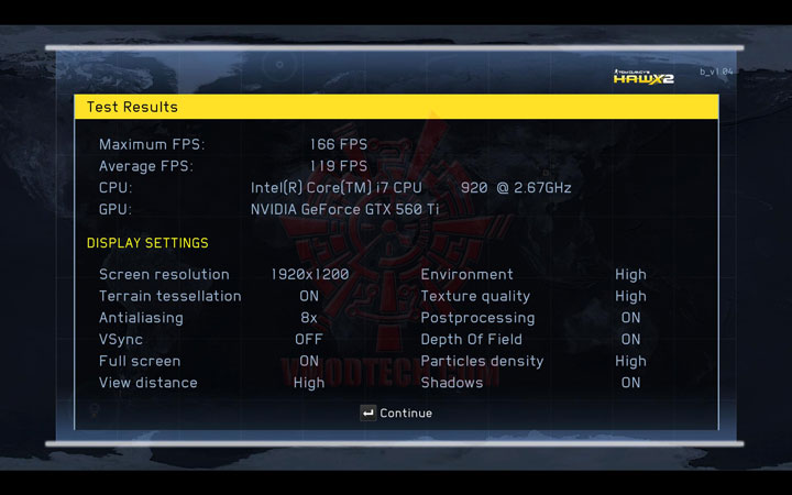 hawx2 ov NVIDIA GeForce GTX 560 Ti 1GB GDDR5 Debut Review