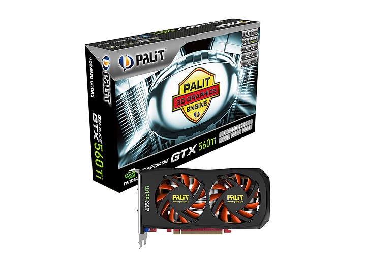 palit gtx 560 ti sonic NVIDIA GeForce GTX 560 Ti 1GB GDDR5 Debut Review