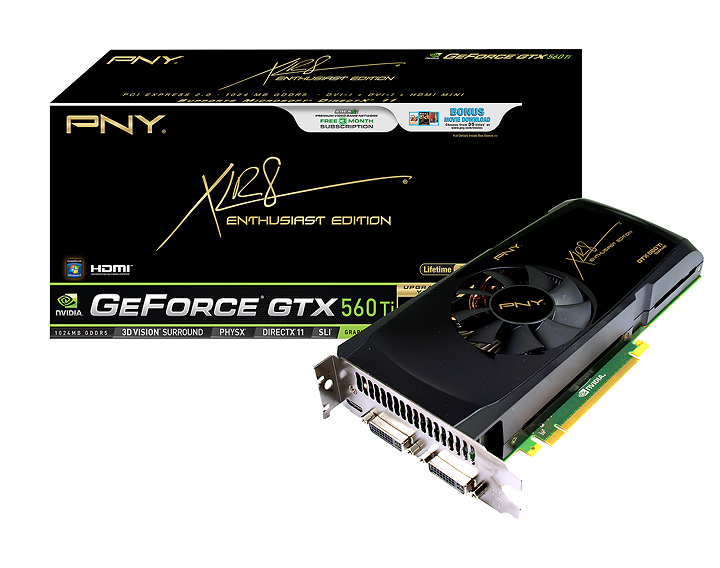 pny gtx 560 ti image NVIDIA GeForce GTX 560 Ti 1GB GDDR5 Debut Review
