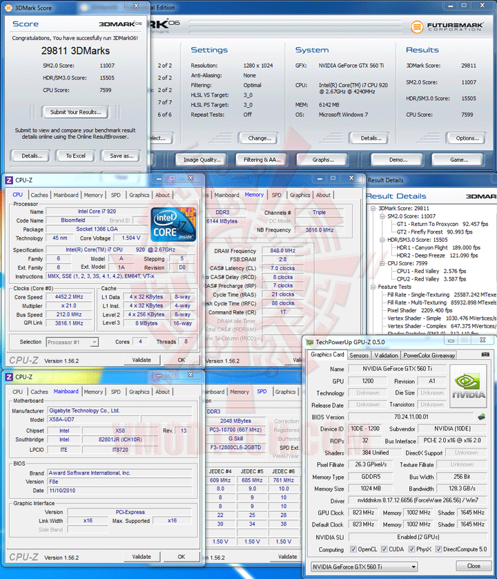 06 df NVIDIA GeForce GTX 560 Ti 1GB GDDR5 SLI Review