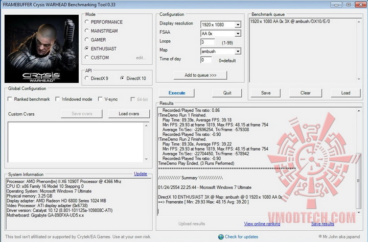 crysis 2 1040 1109 AMD Radeon HD6870 Crossfire X Review