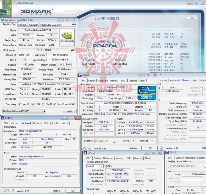 vantage1 vantage1 Galaxy Nvidia GeForce GTX 570 Review