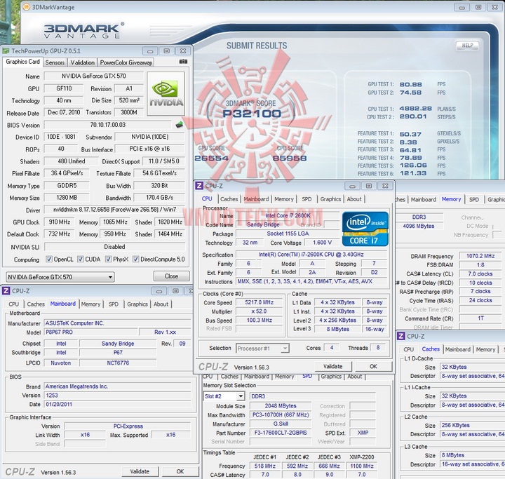 vantage3 vantage3 Galaxy Nvidia GeForce GTX 570 Review