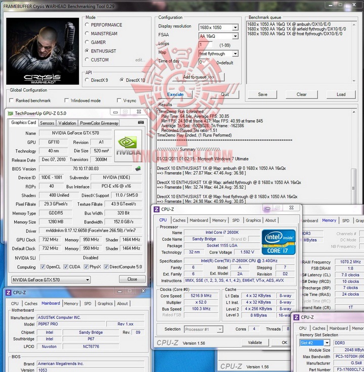 warhead Galaxy Nvidia GeForce GTX 570 Review