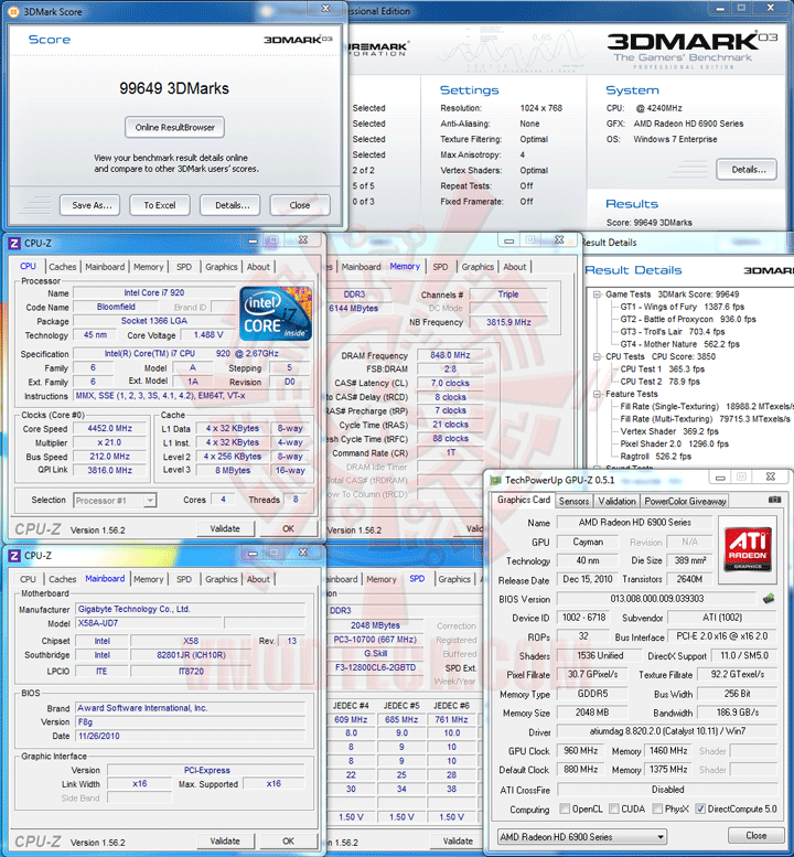03 oc HIS AMD Radeon HD 6970 2GB GDDR5 Review