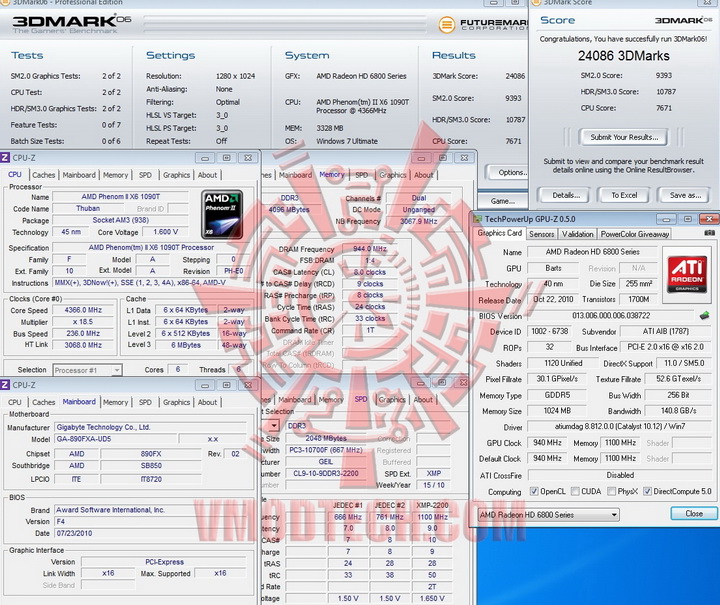06 940 1100 PowerColor Radeon HD6870 PCS+ 1GB DDR5 Review