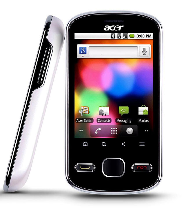 e-140-2 e 140 2 เอเซอร์ ปล่อย Liquid Metal และ beTouch E140 สมาร์ทโฟนดีไซน์สวย สายพันธุ์แอนดรอยด์ 2.2