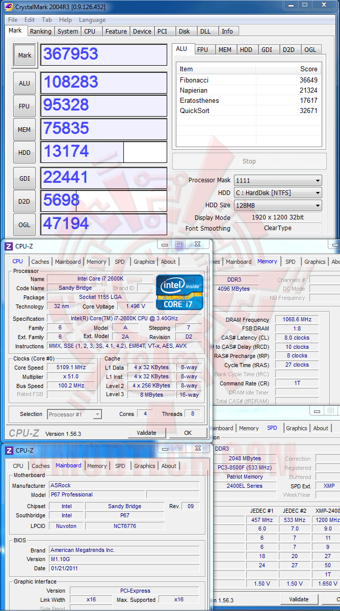 crystal 1 ASRock Fatal1ty P67 Professional Motherboard Review