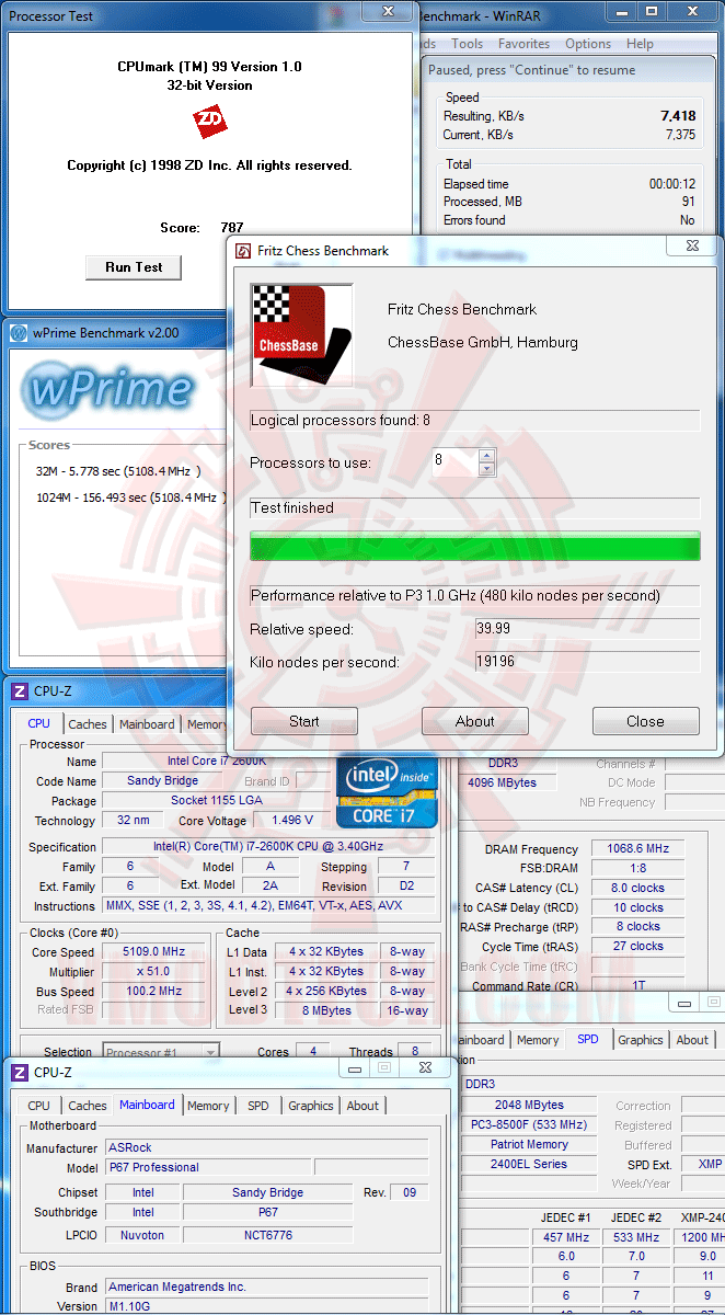 v ASRock Fatal1ty P67 Professional Motherboard Review