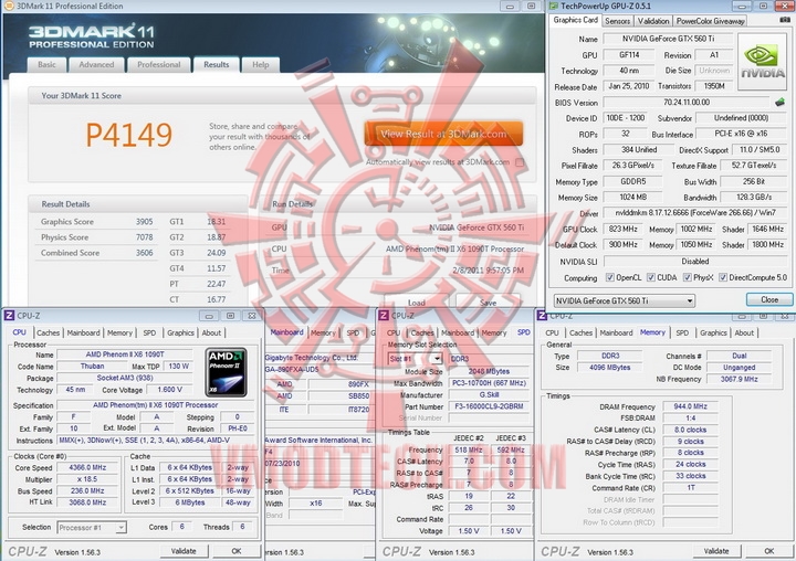 st 823 10023 PaLiT GeForce GTX 560 Ti Sonic 1024MB GDDR5