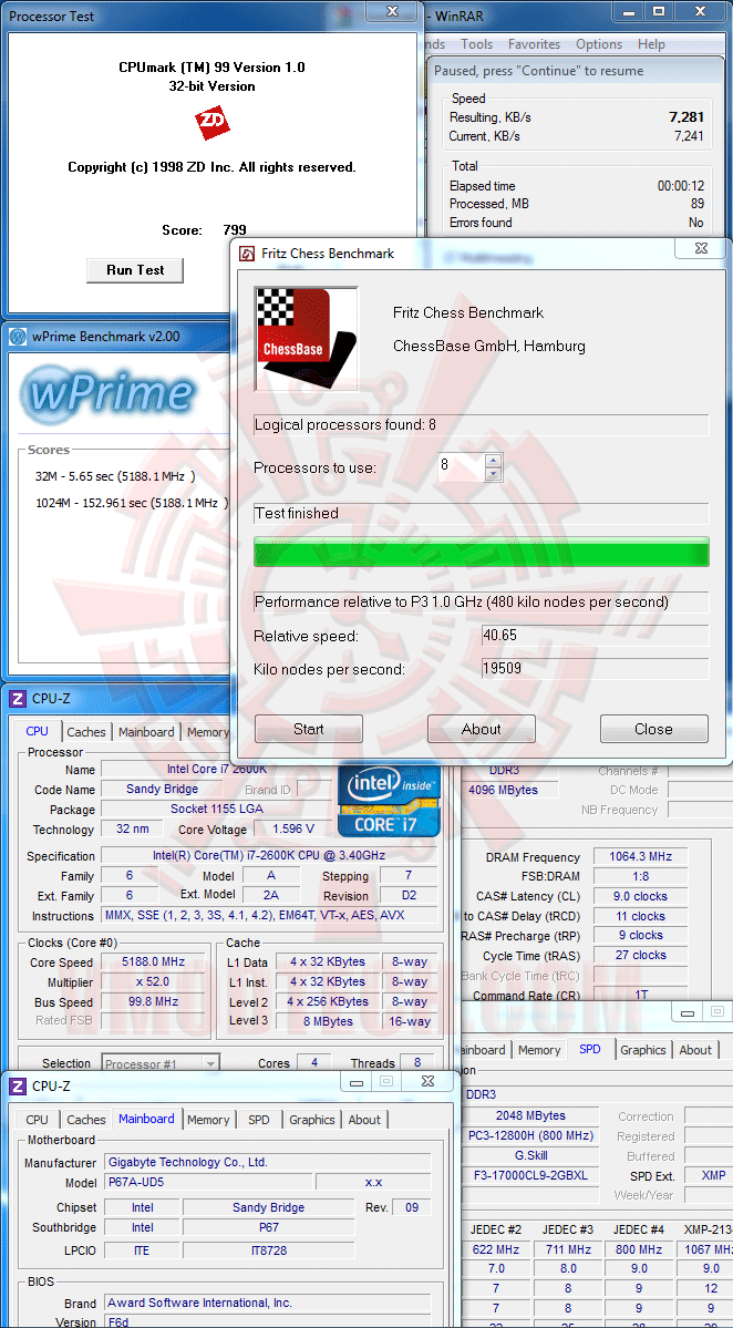 v v GIGABYTE P67A UD5 Motherboard Review